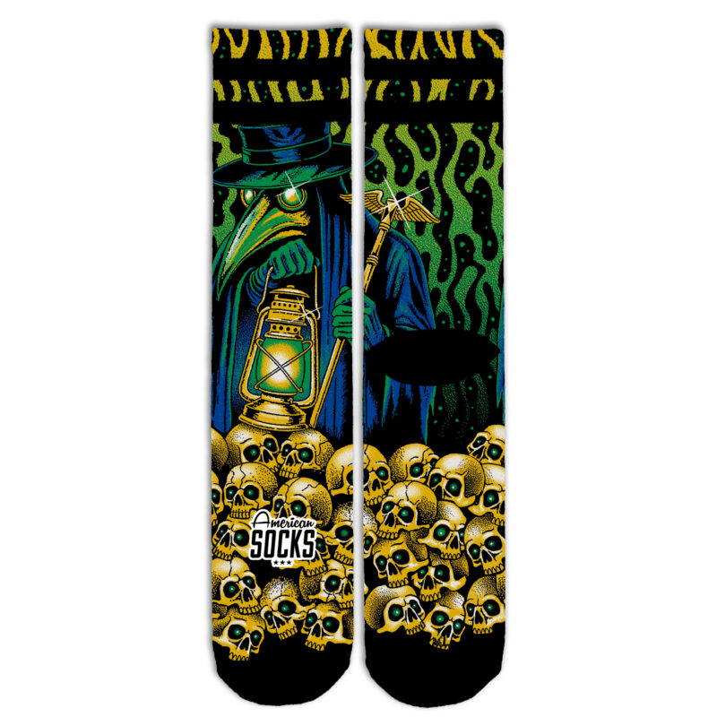 American Socks Black Plague – Mid High – Bild 2