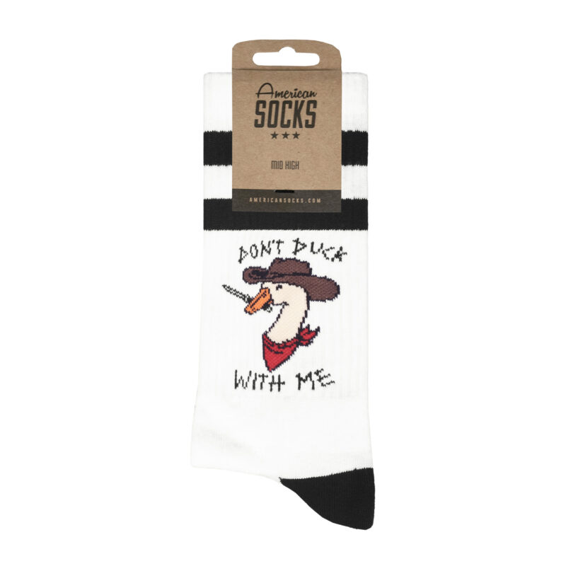 American Socks Don’t duck with me – Mid High – Bild 2