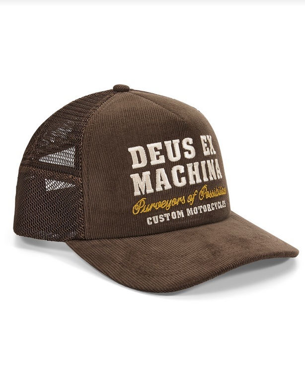 Deus ex Machina Gumshoe Cord Trucker Potting Brown