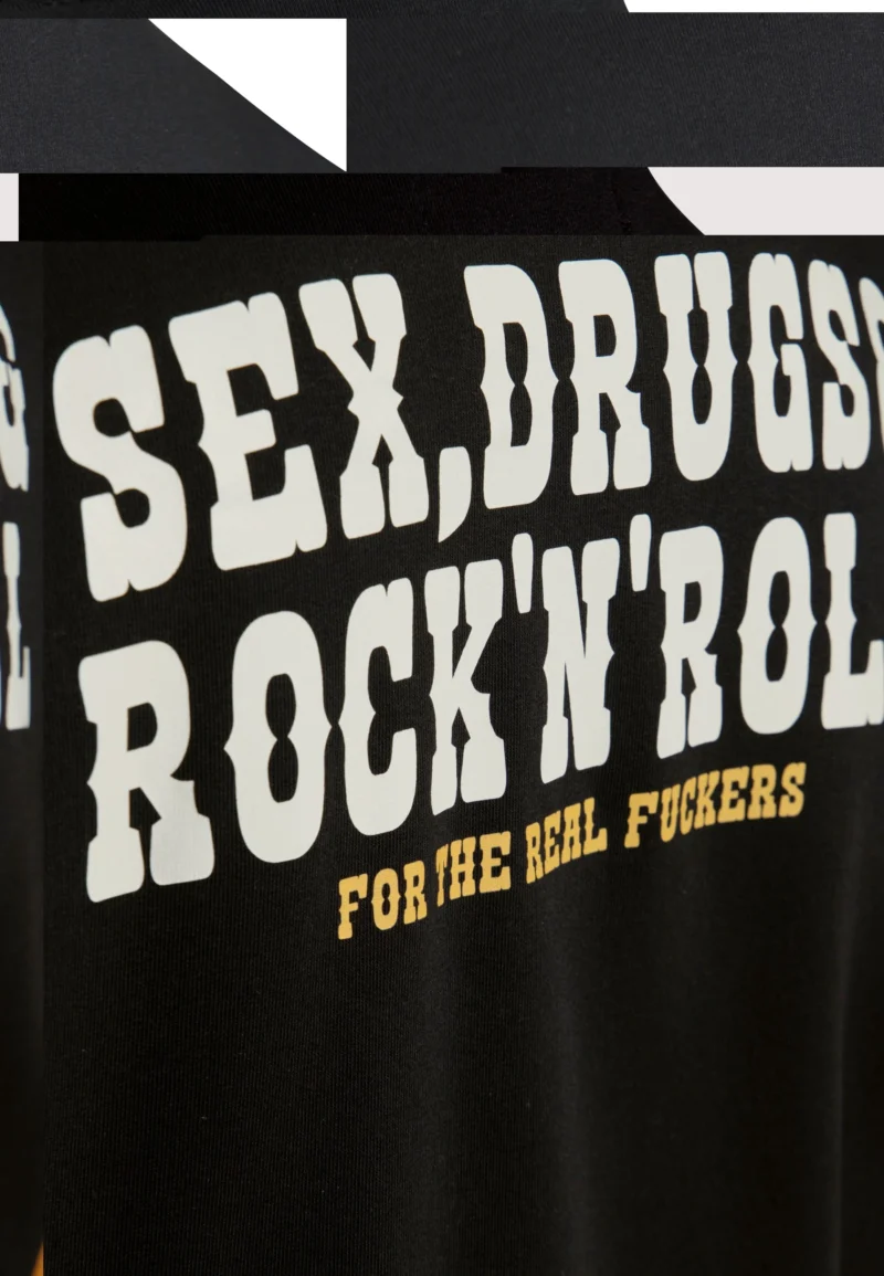 King Kerosin Herren Kapuzensweatjacke «Sex, Drugs & Rock 'n' Roll» – Bild 4