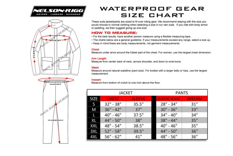 NELSON-RIGG Weatherpro 2-pc Rain Suit – Bild 4
