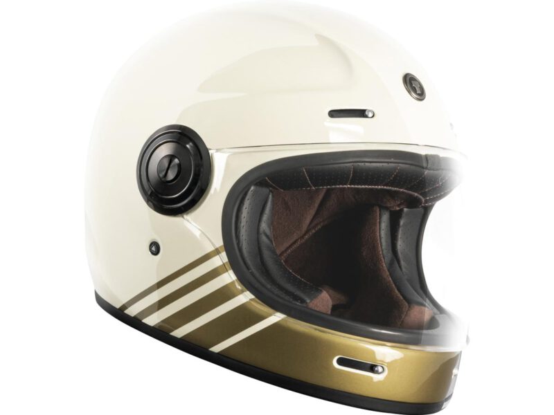 Torc Newport (T-1) Retro Full Face Helmet – Bild 2