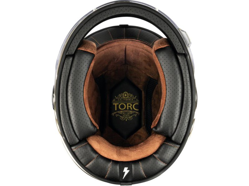 Torc Newport (T-1) Retro Full Face Helmet – Bild 5
