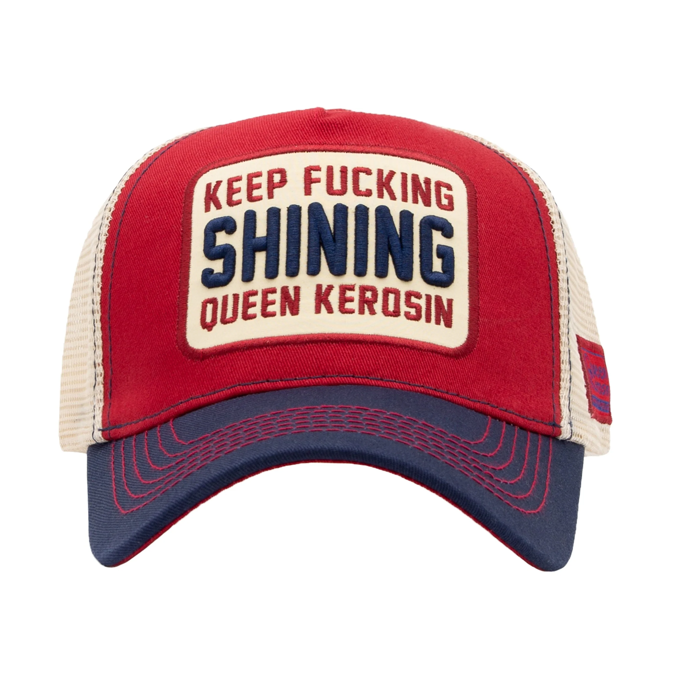 Queen Kerosin Trucker Cap «Keep Fucking Shining» – Bild 2