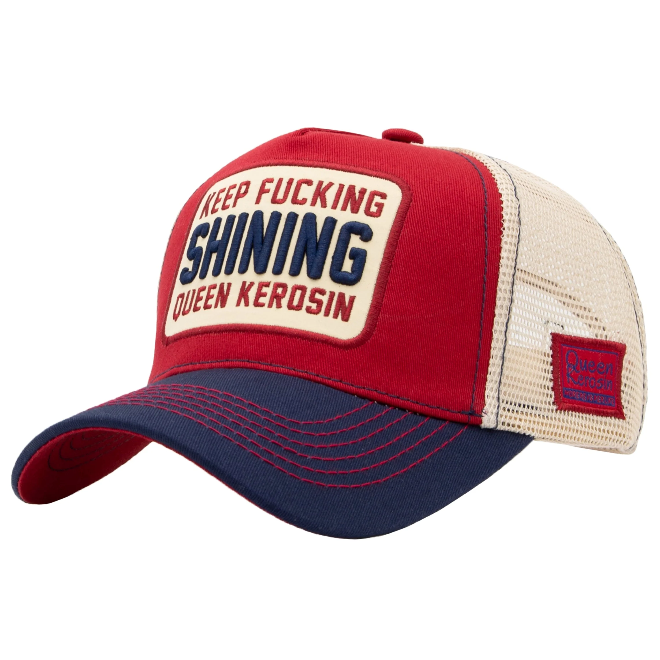 Queen Kerosin Trucker Cap «Keep Fucking Shining»