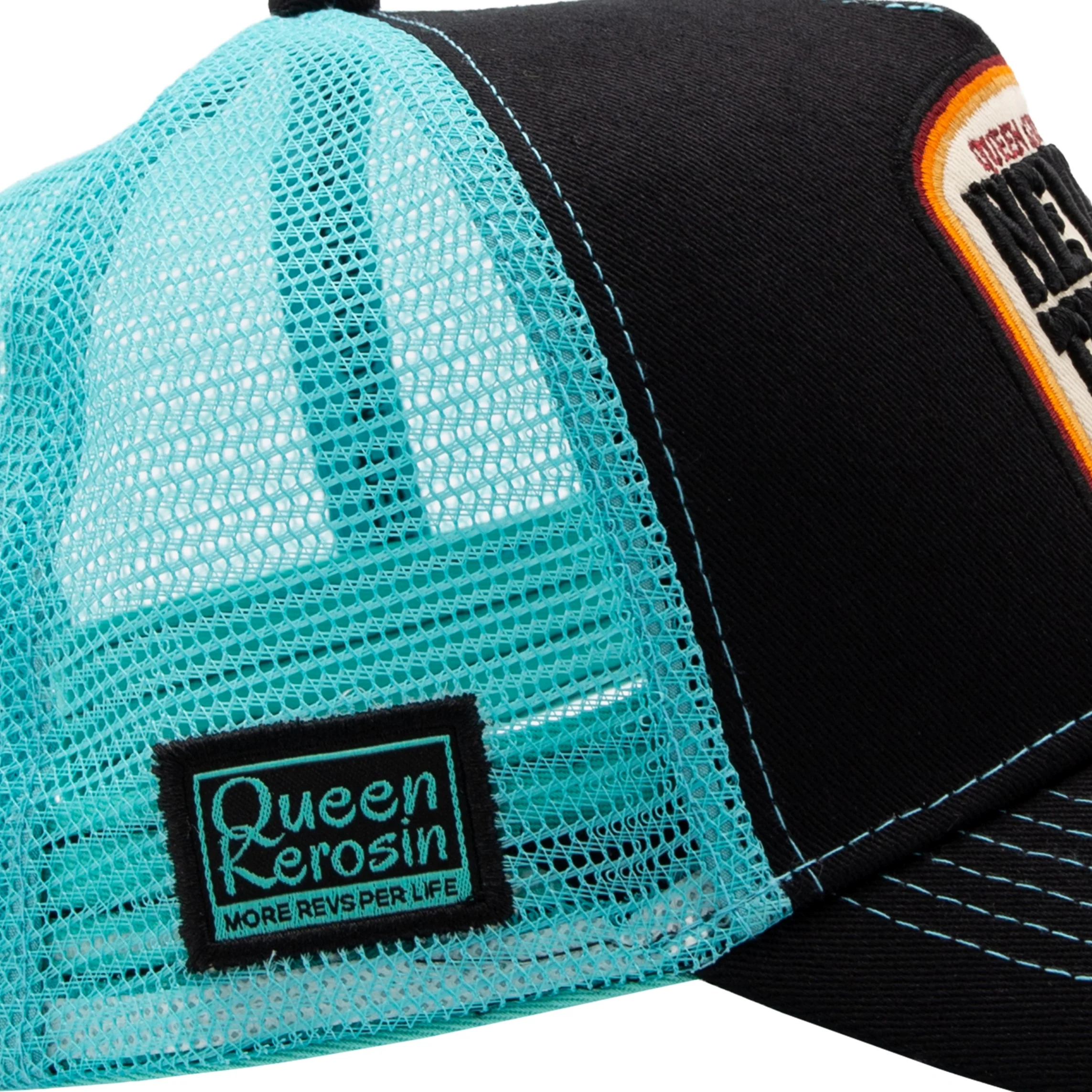 Queen Kerosin Trucker Cap «Never Trust A Fucker» – Bild 7