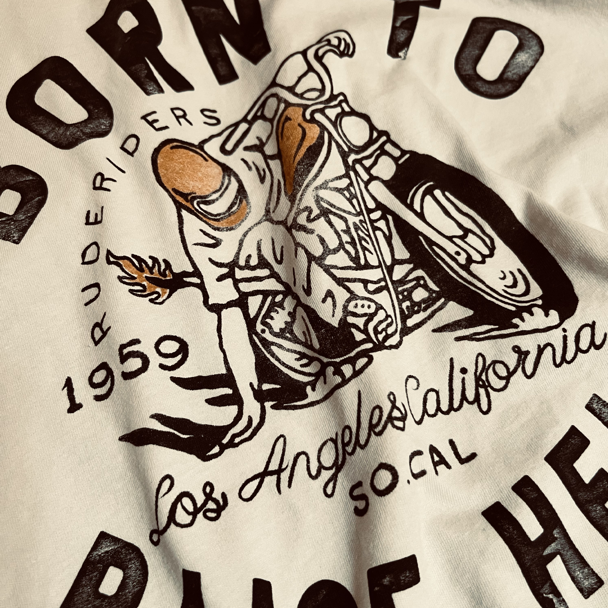 Rude Riders Herren T-Shirt Uomo Born – Bild 4