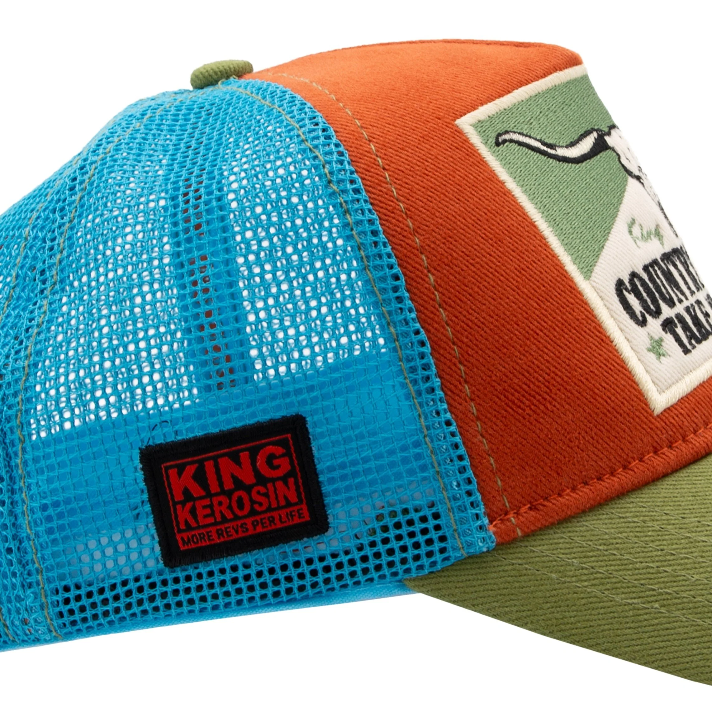 King Kerosin Trucker Cap «Country Roads» – Bild 6