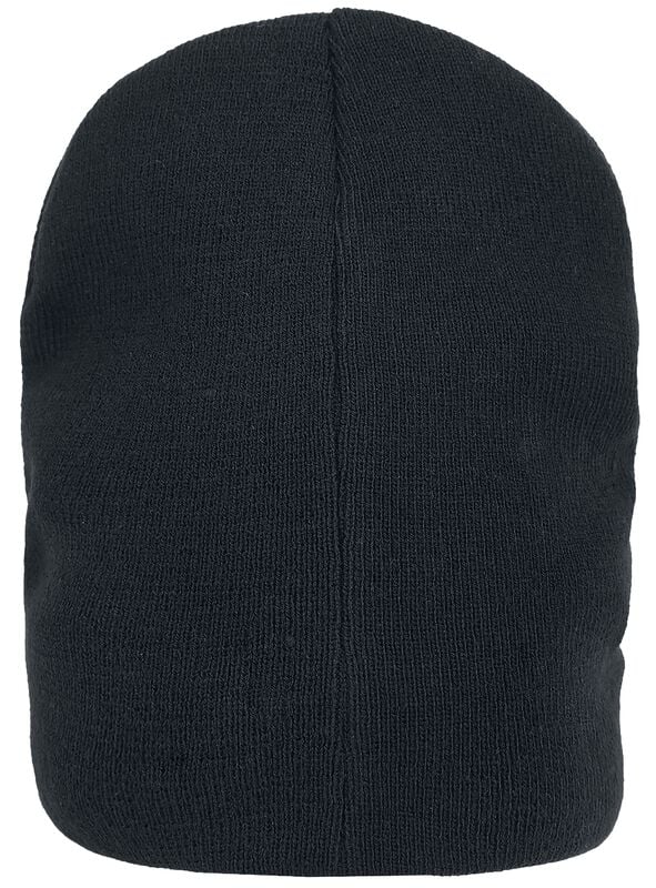 Lucky 13 Skull Stars Patch Beanie black – Bild 3