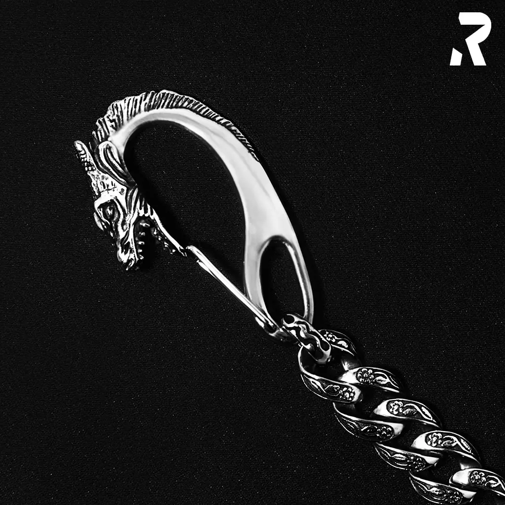 Rockyfy Hosenkette "Dragon" by Rockyfy (Edelstahl) – Bild 2