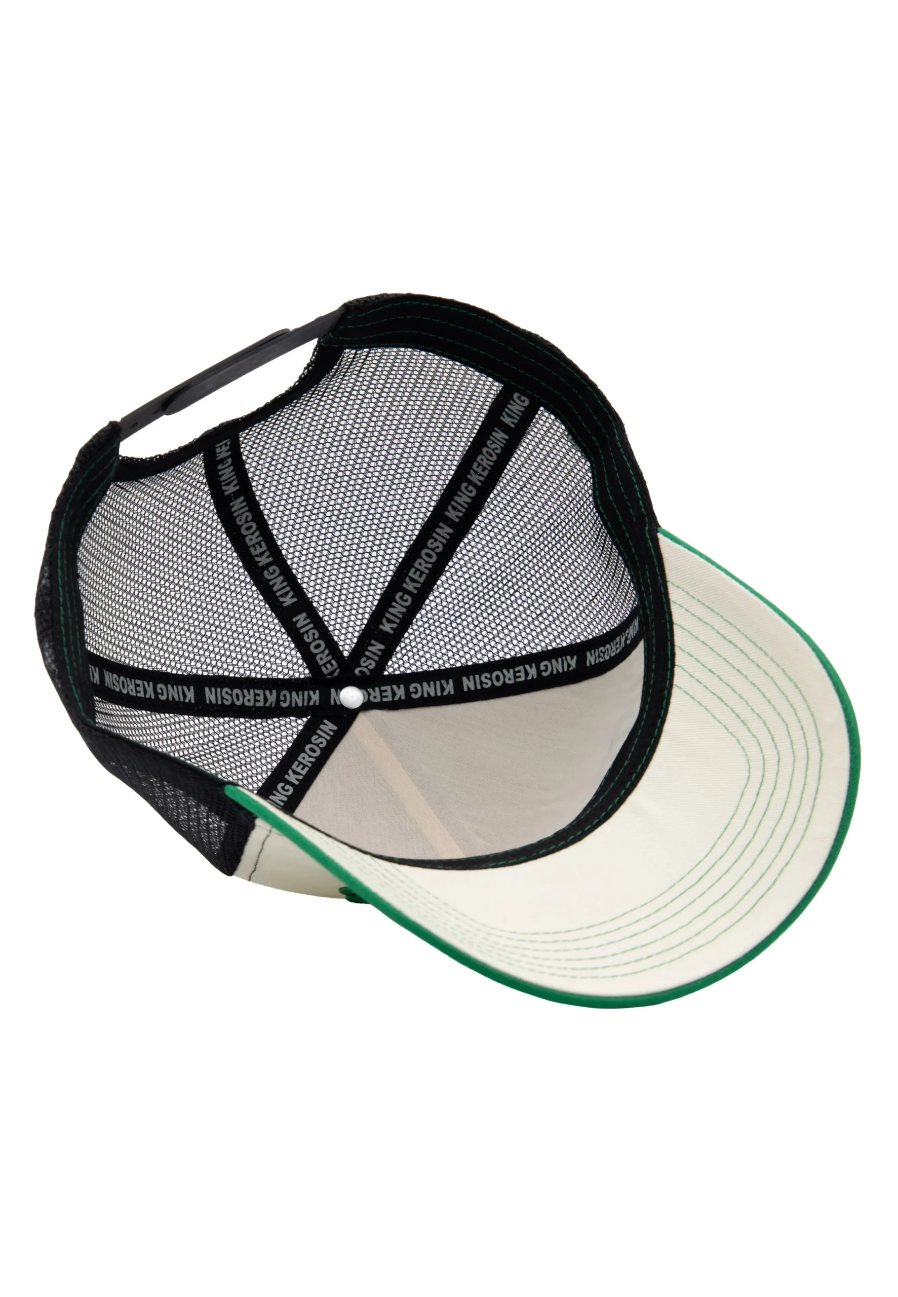 King Kerosin Trucker Cap 'Milwaukee' in Grün – Bild 4