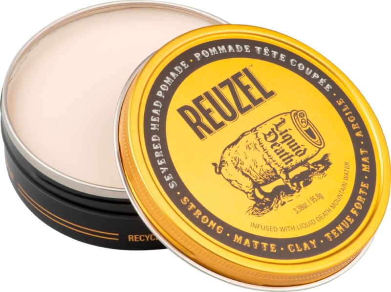 Reuzel x Liquid Death SEVERED HEAD Pomade – Bild 2
