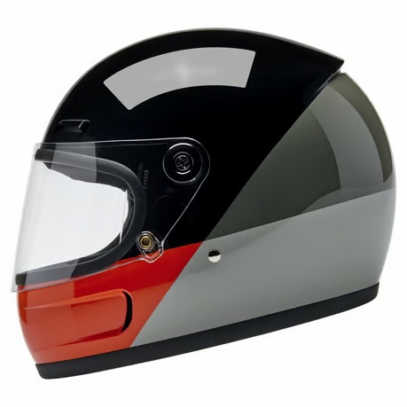 Biltwell Gringo SV Helmet Intersection B/O/G – Bild 2