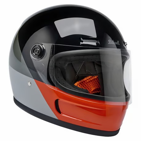 Biltwell Gringo SV Helmet Intersection B/O/G – Bild 5