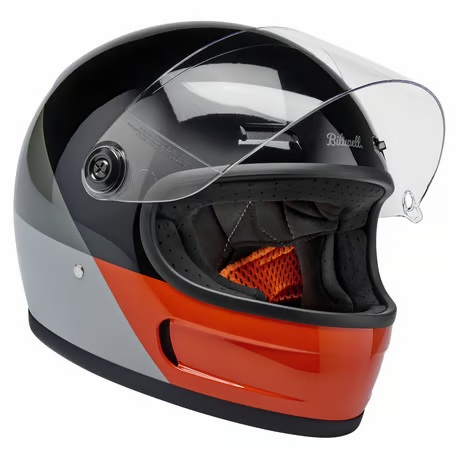 Biltwell Gringo SV Helmet Intersection B/O/G – Bild 9
