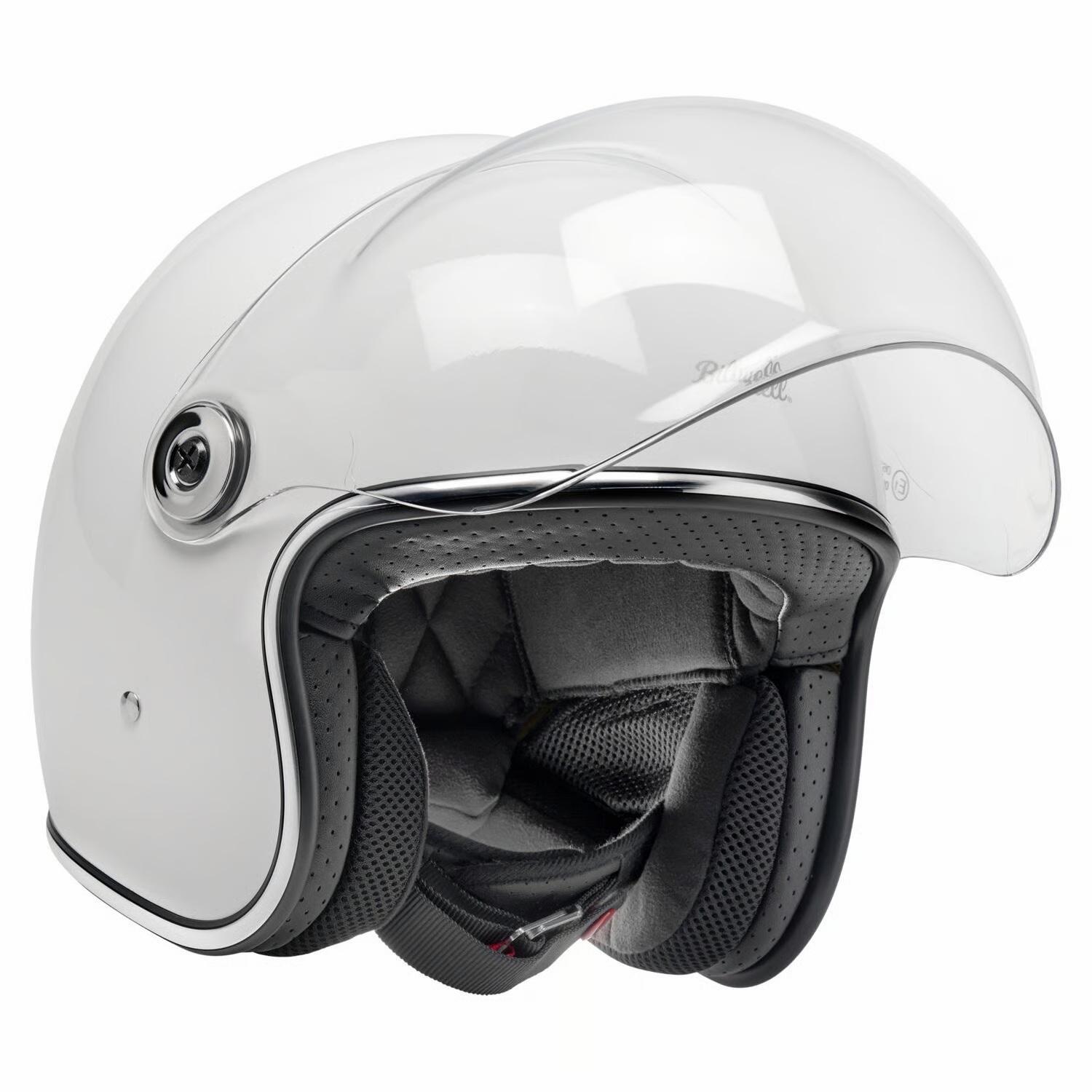 Biltwell Tahoe Helmet Gloss white – Bild 3