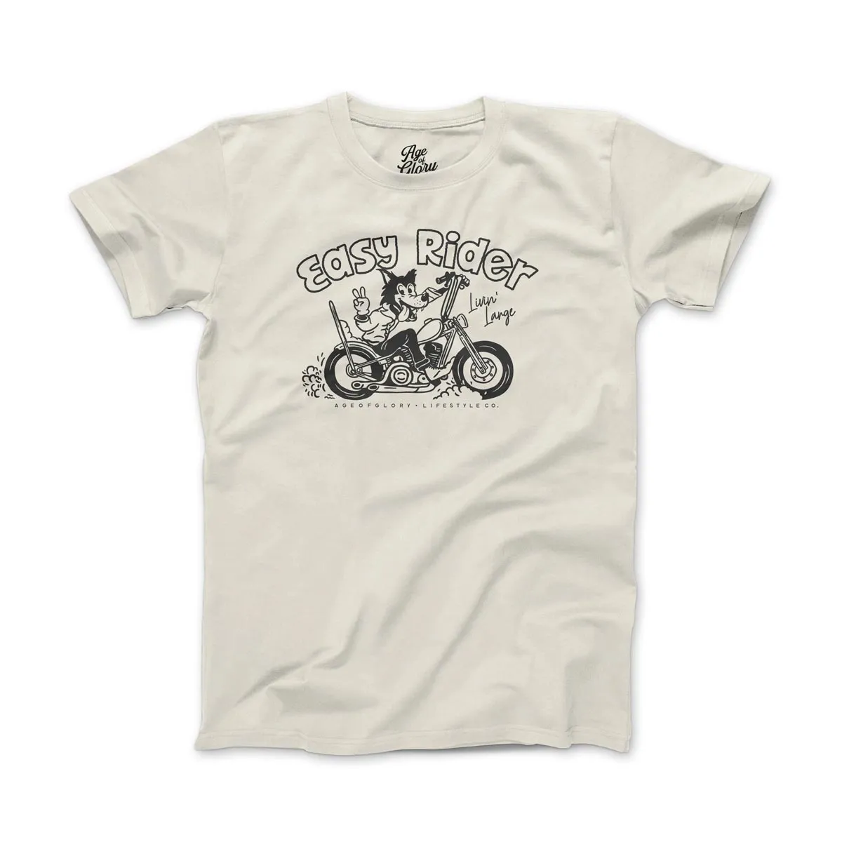 Age of Glory Faster Easy Rider Tee Off-white