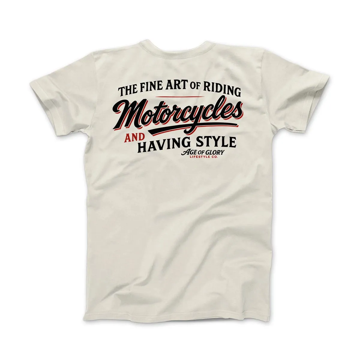 Age of Glory Fine Art Tee Off-white